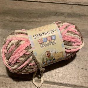 Bernat Baby Little Petunias SuperBulky Yarn. NWT